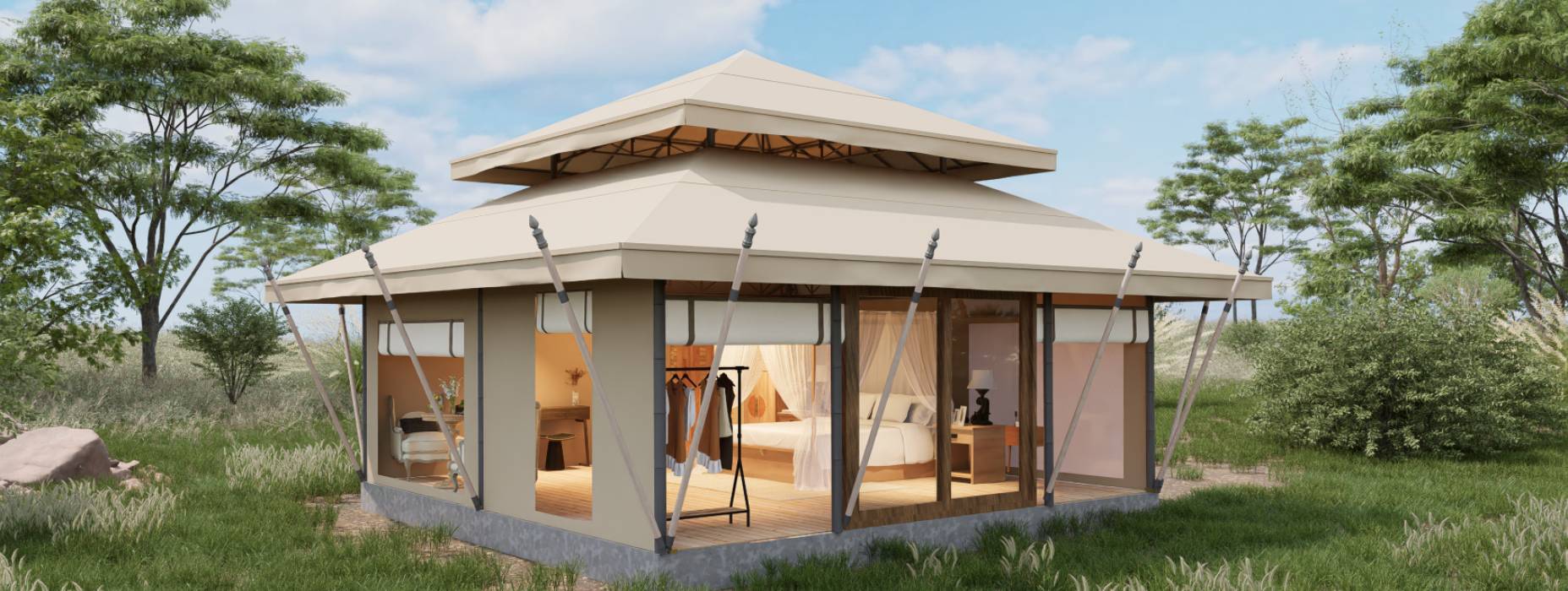 当雄县户外野奢帐篷